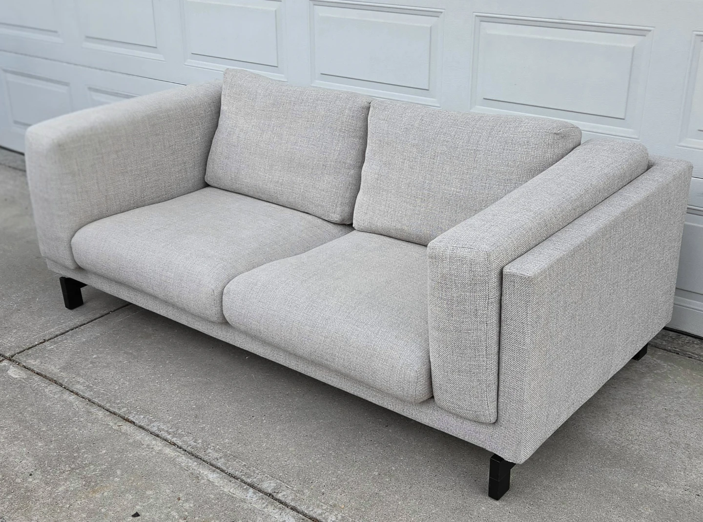 Vintage IKEA NOCKEBY Loveseat in Teno Beige. Mint from Showhome! - photo 3