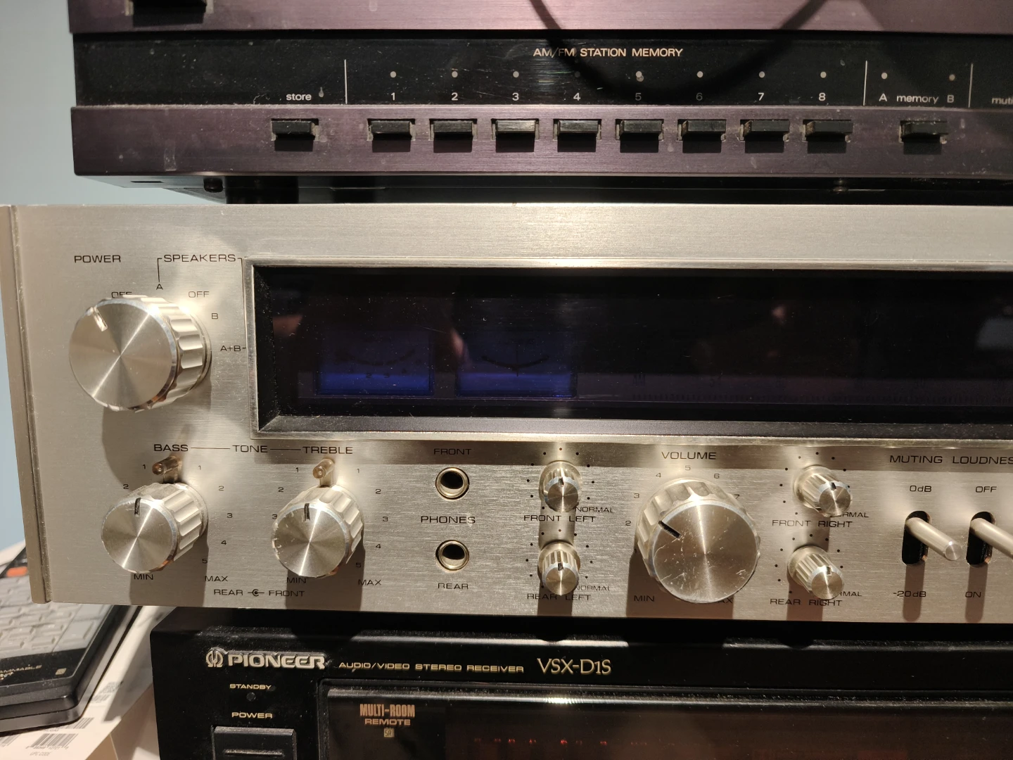 Toshiba SA-504 4-Channel Stereo Receiver  for parts or project