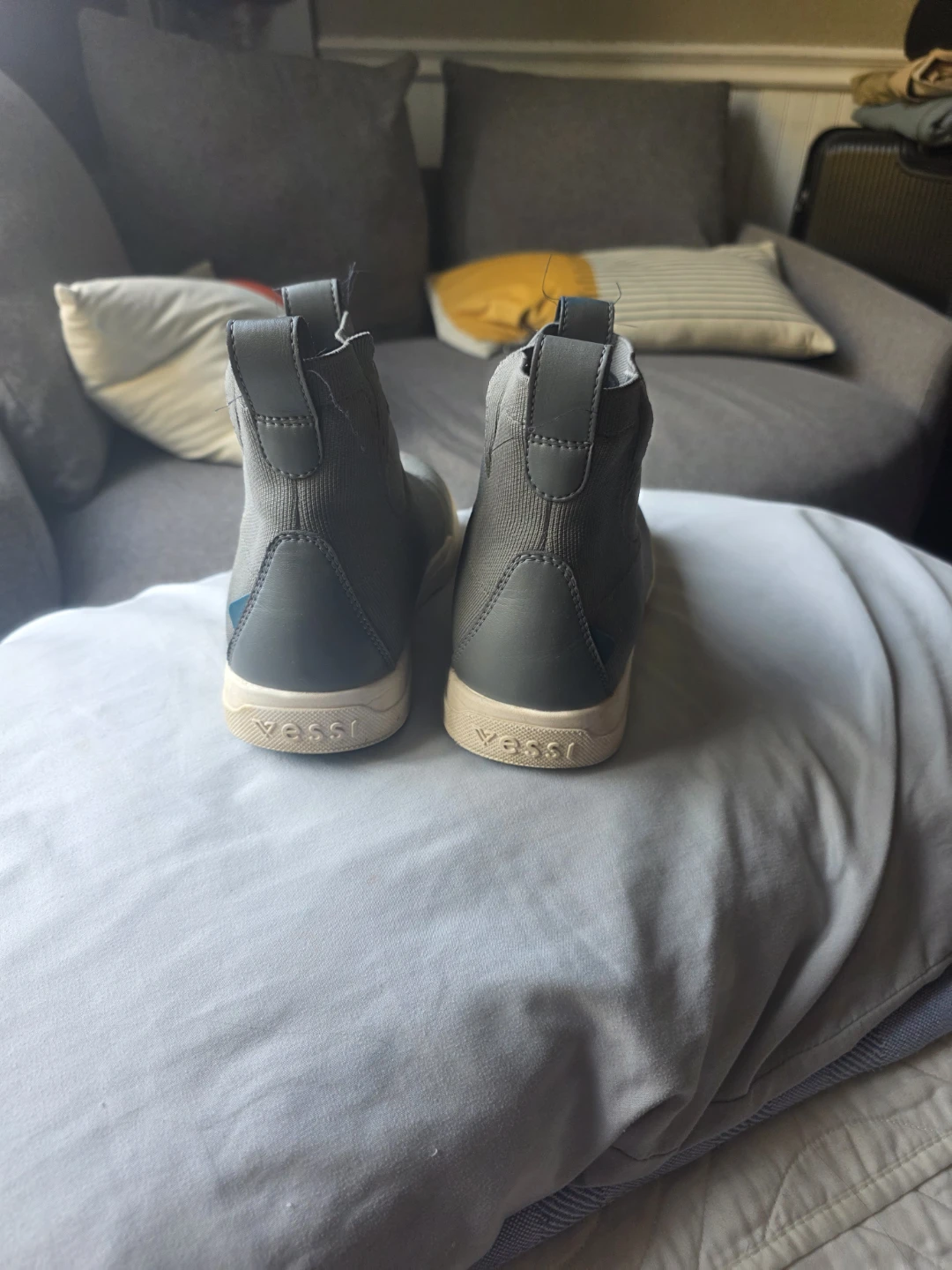 Vessi Grey Slip-on Shoes - photo 3