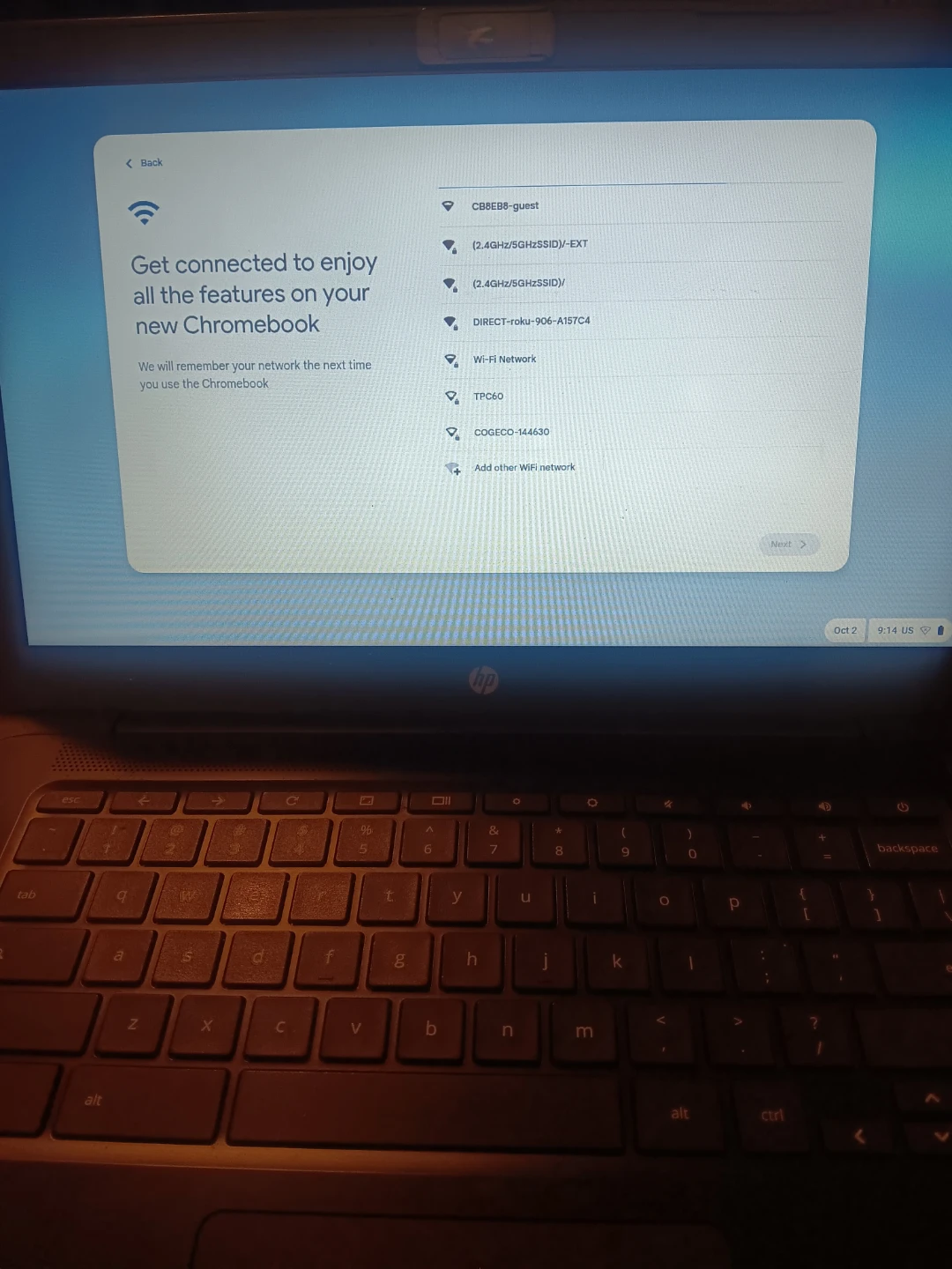 HP Chromebook