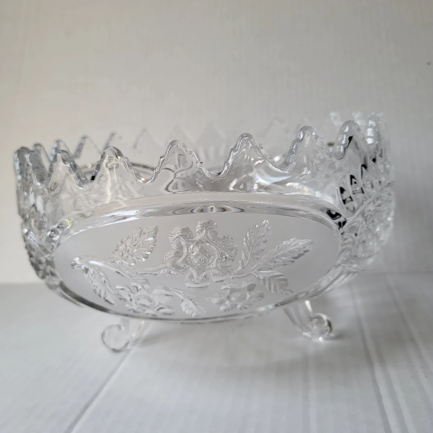 Crystal Serving Bowl