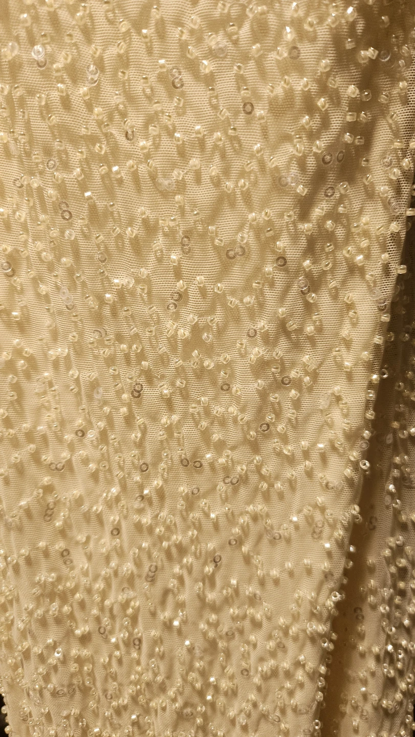 Beaded Yellow Evening Gown - photo 4