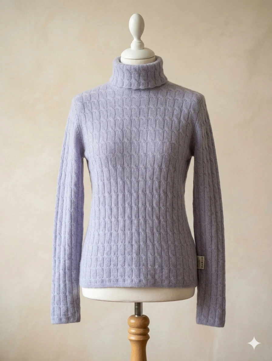 100% Cashmere Turtleneck Sweater