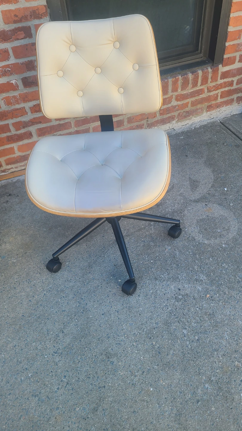Mid-Century Modern leather  Office Chair