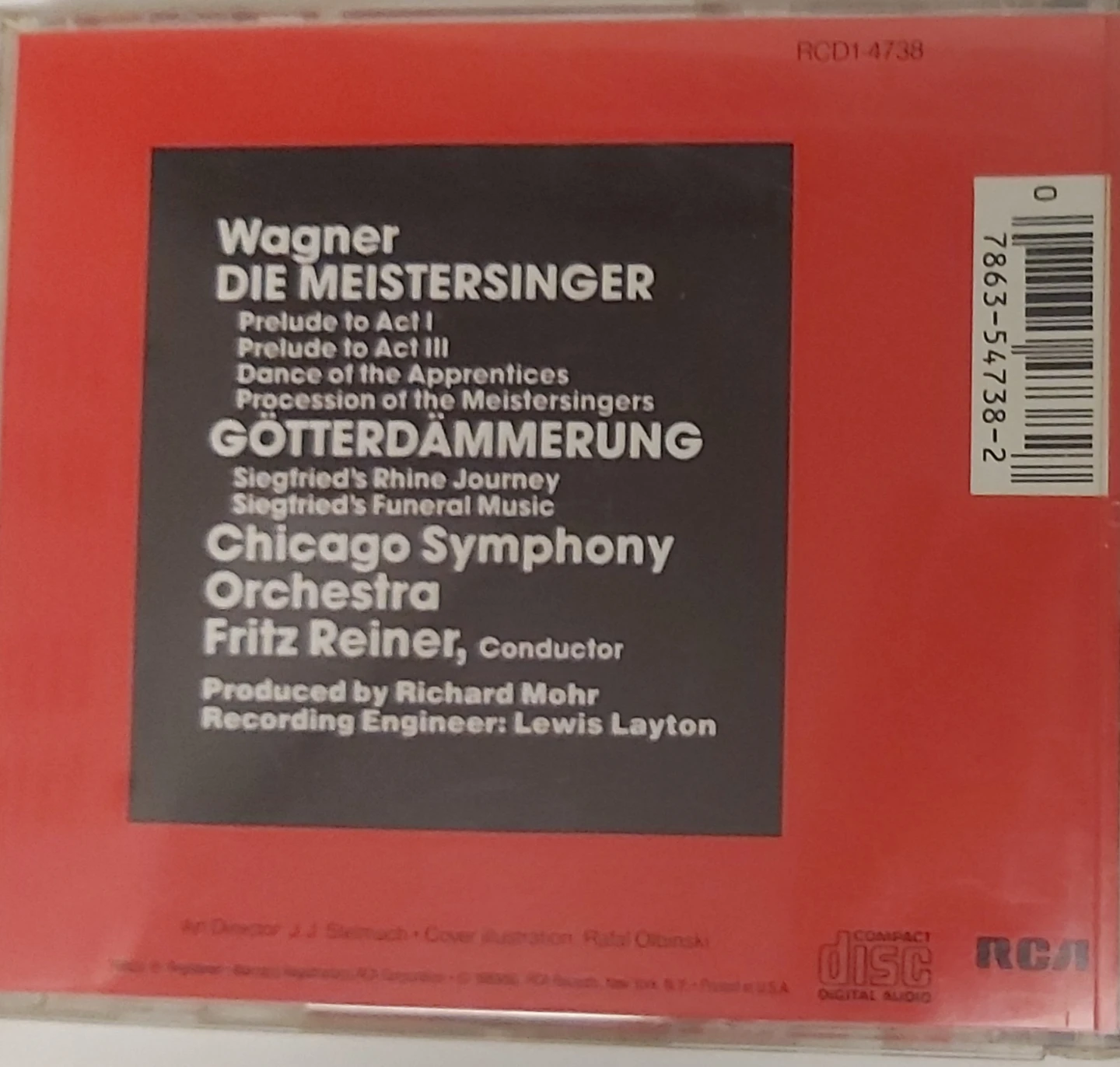 Reiner Conducts Wagner CD - photo 2
