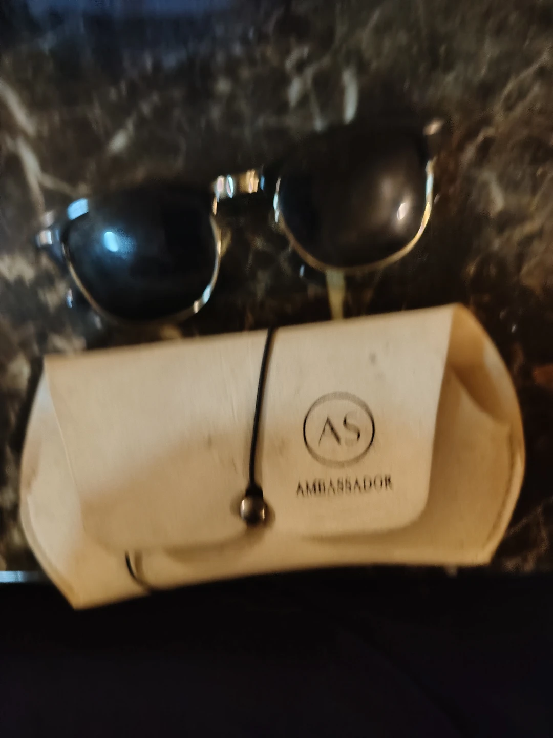 Ambassador Sunglasses with Case $25