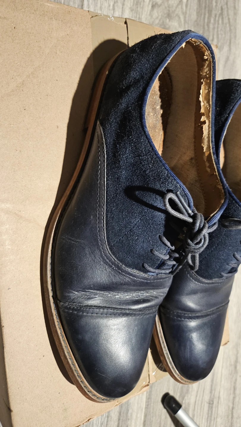 Aldo Navy Dress Shoes - photo 2