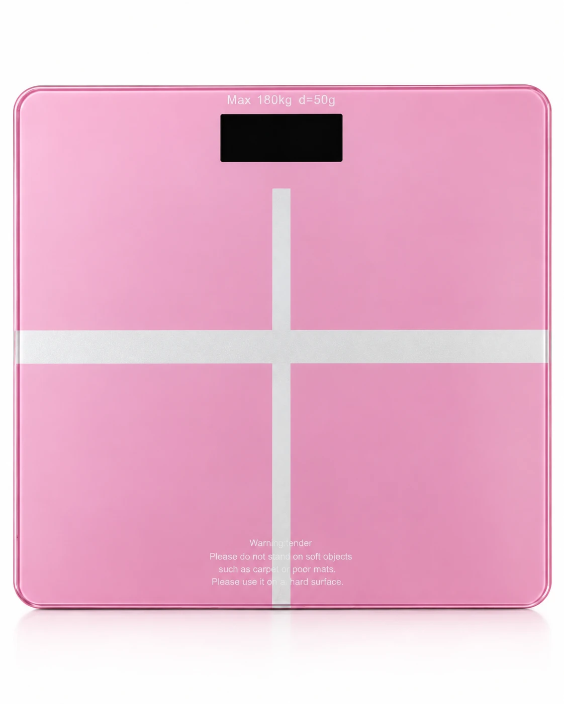 Pink Digital Bathroom Scale
