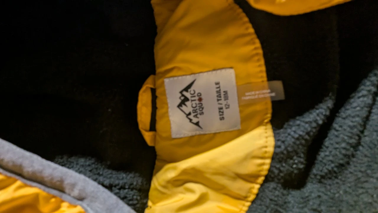 Arctic Squad baby snowsuit 12-18M - photo 2