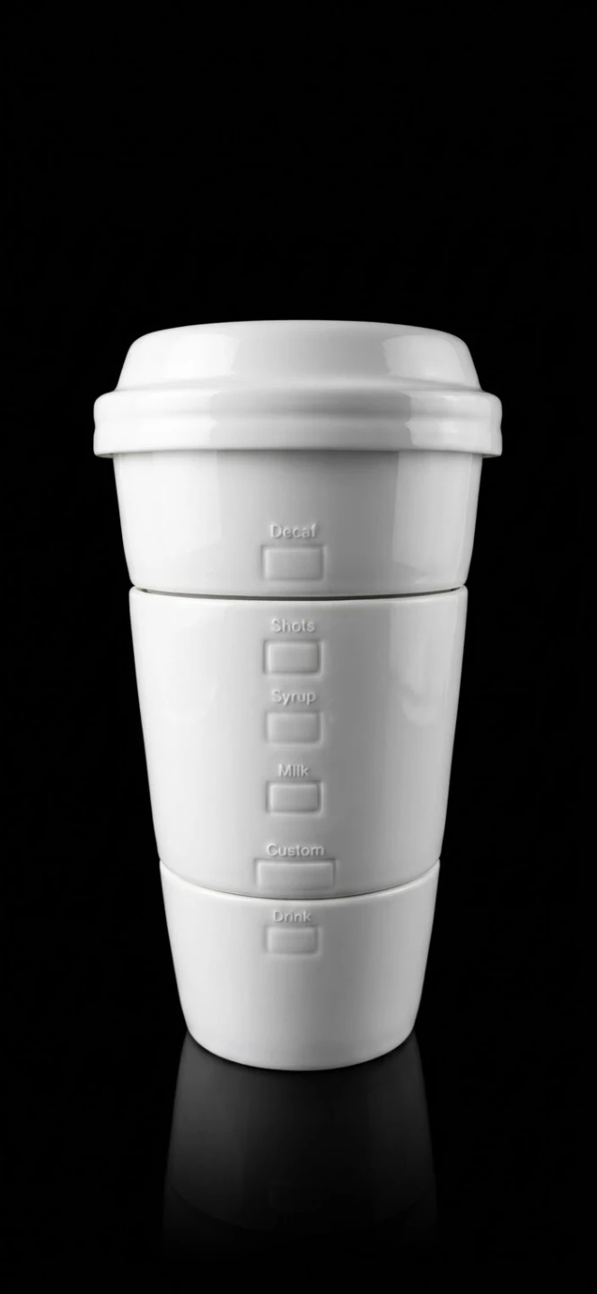 Starbucks Ceramic Stackable Mug Set - photo 2