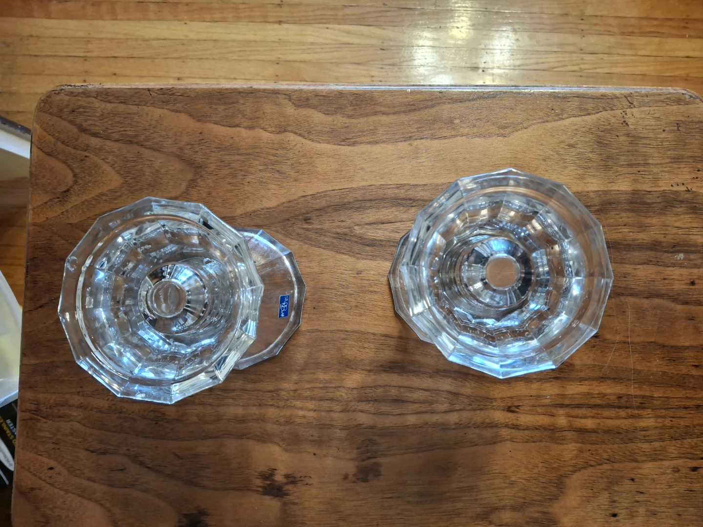 Two Studio Nova Crystal Candle Holders - photo 5