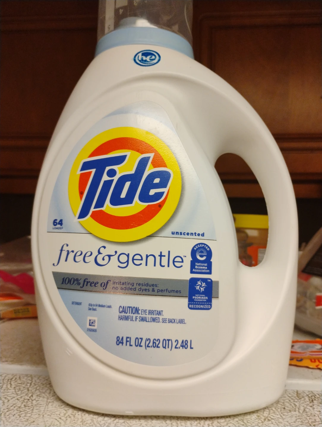 Tide Free & Gentle Liquid Laundry Detergent
