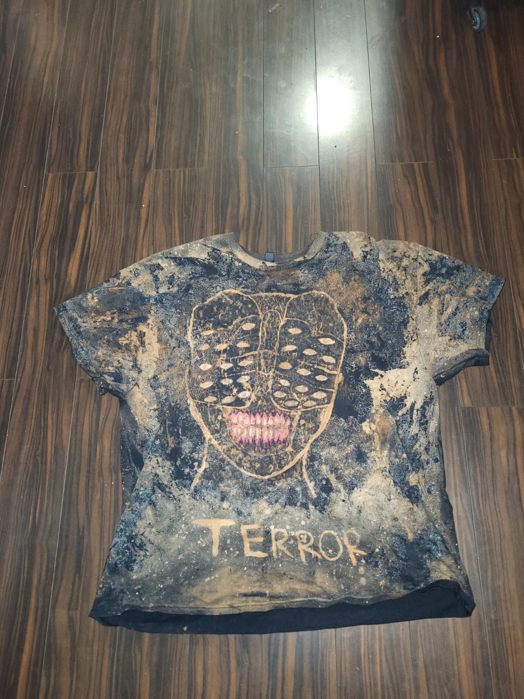 1 of 1 Bleach Dyed Terror T-Shirt