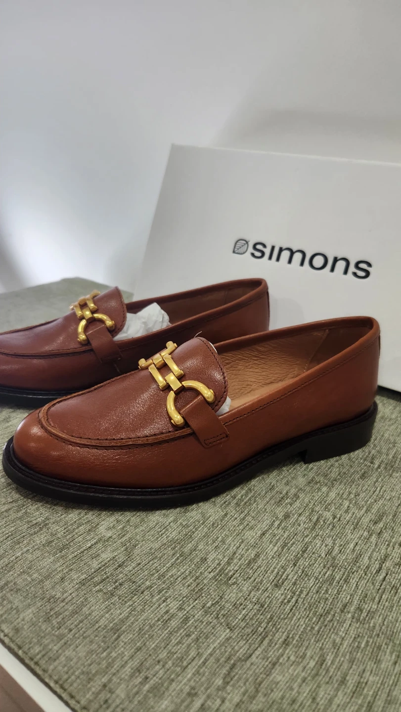 Simons Brown Leather Loafers - photo 3