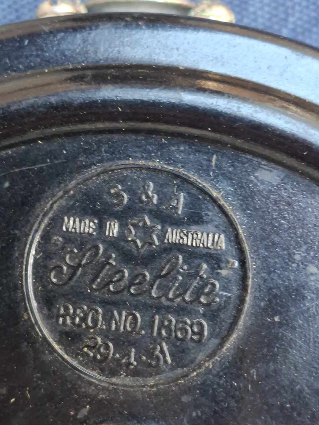 Vintage S&A Steelite Fishing Reel and Rod