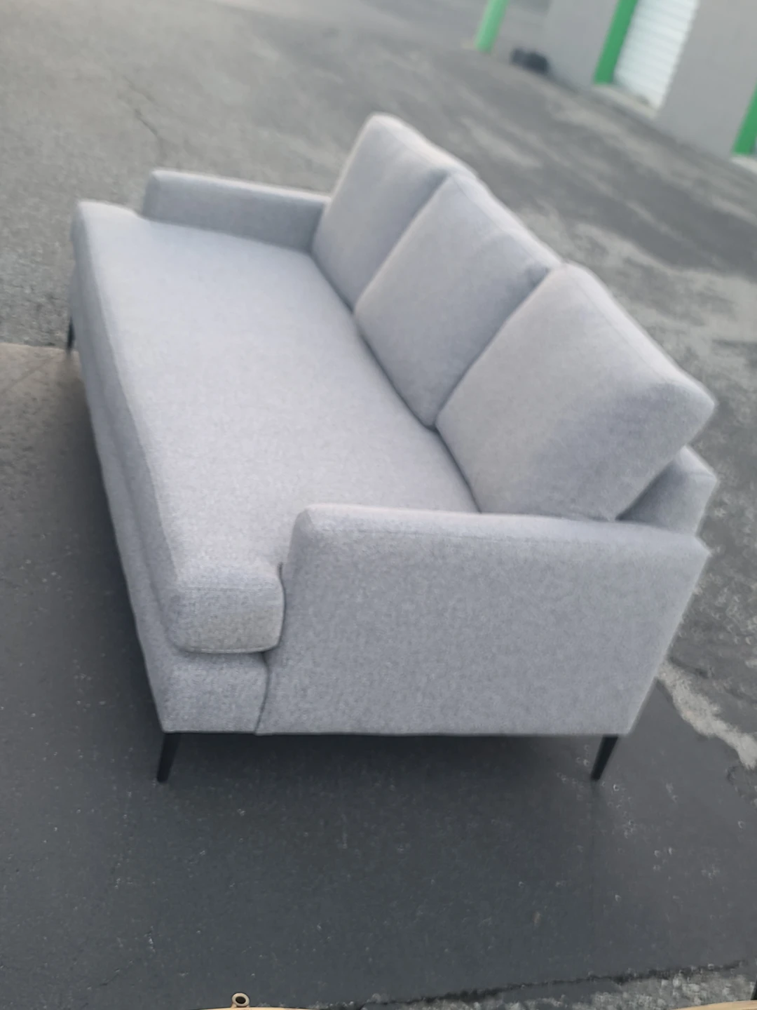 Stylus Made-to-Order Modern Light Grey Sofa
