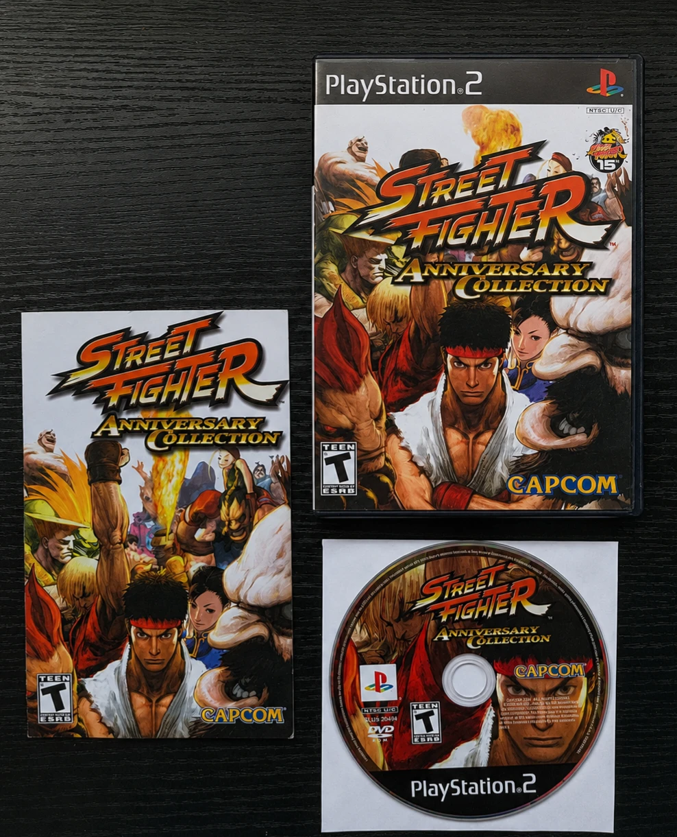 Street Fighter Anniversary Collection for PS2
