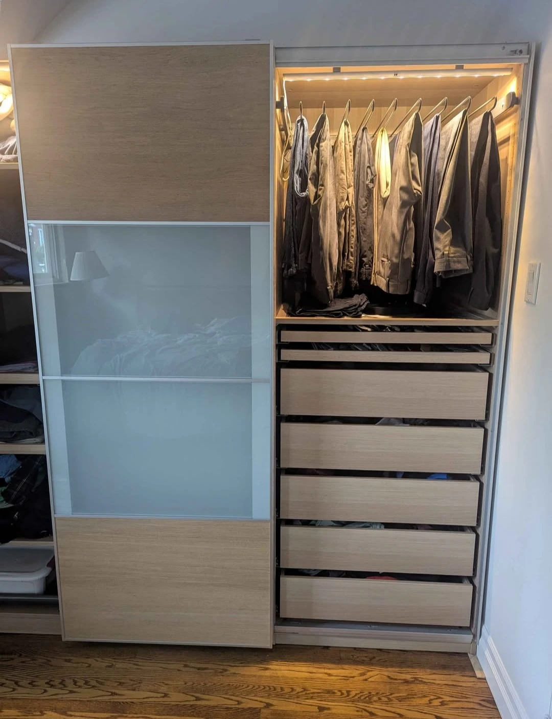 Pax wardrobe closet system - photo 3
