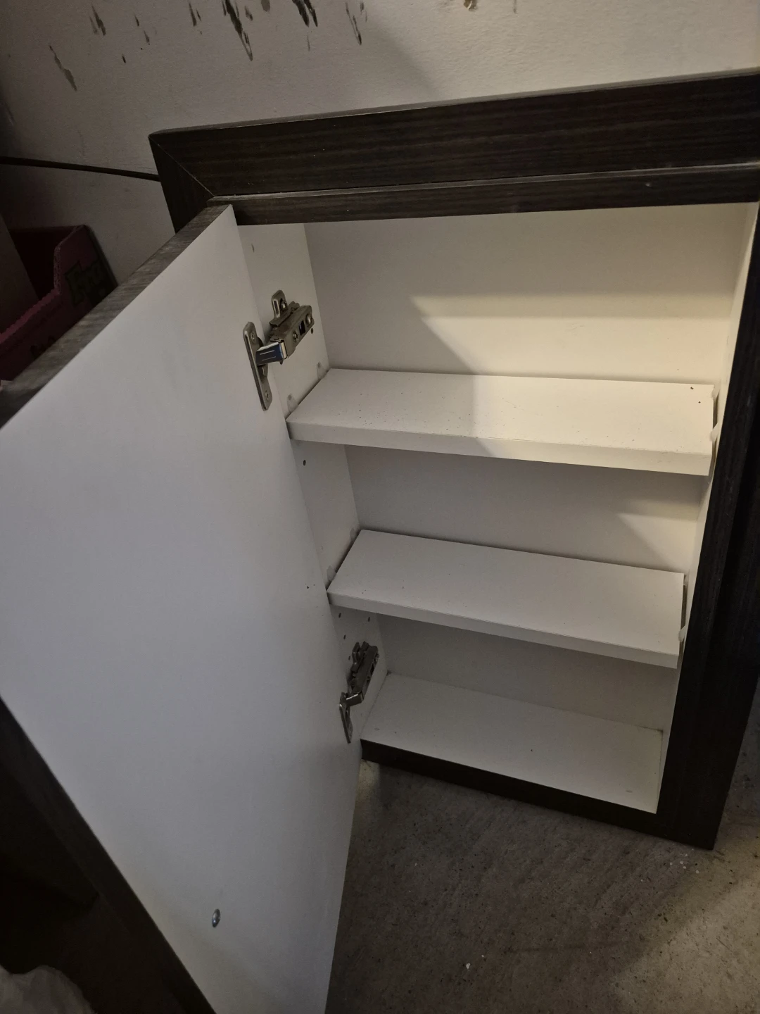 Dark Wood Bathroom Medicine Cabinet - photo 3