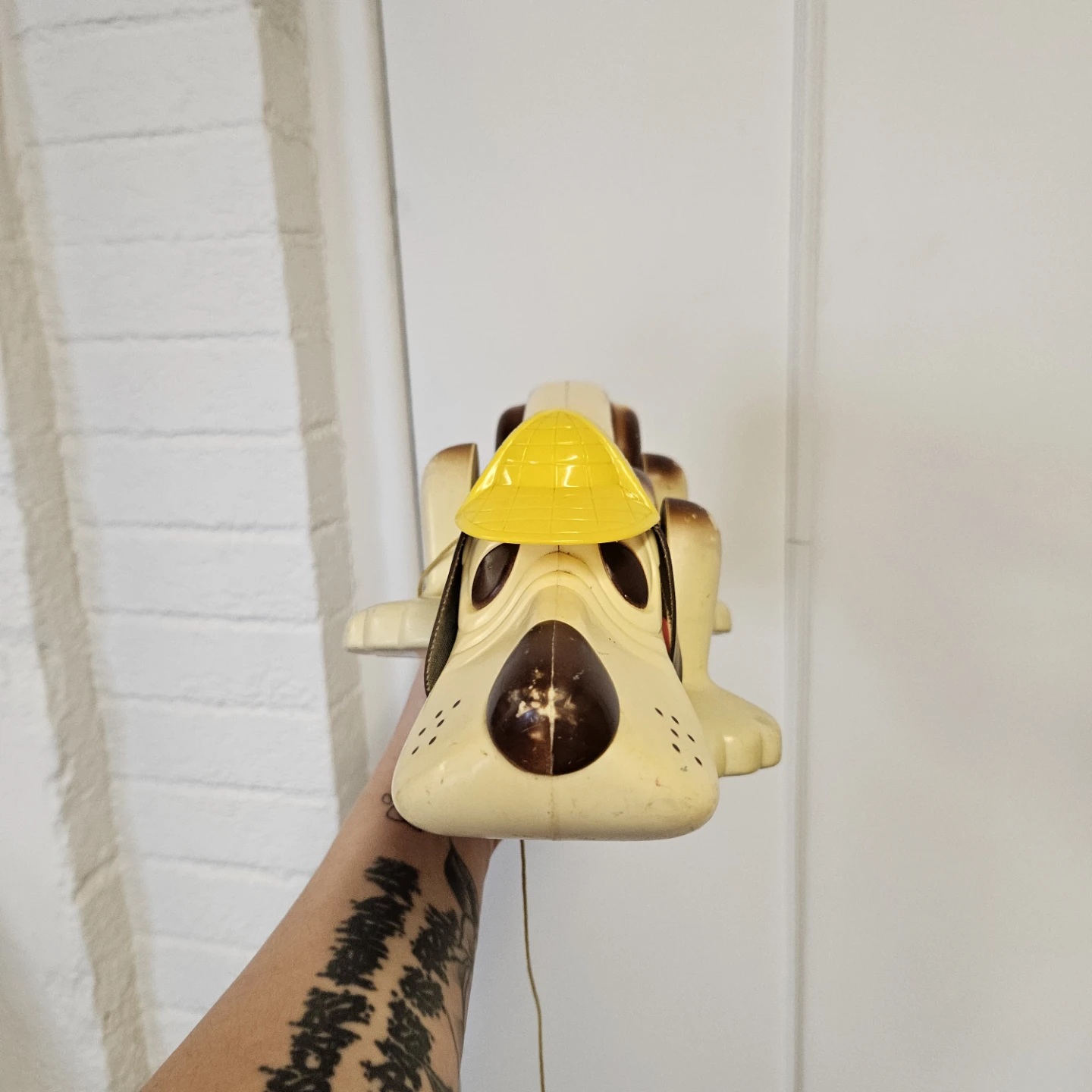 Vintage Pull-Along Dog Toy - photo 3