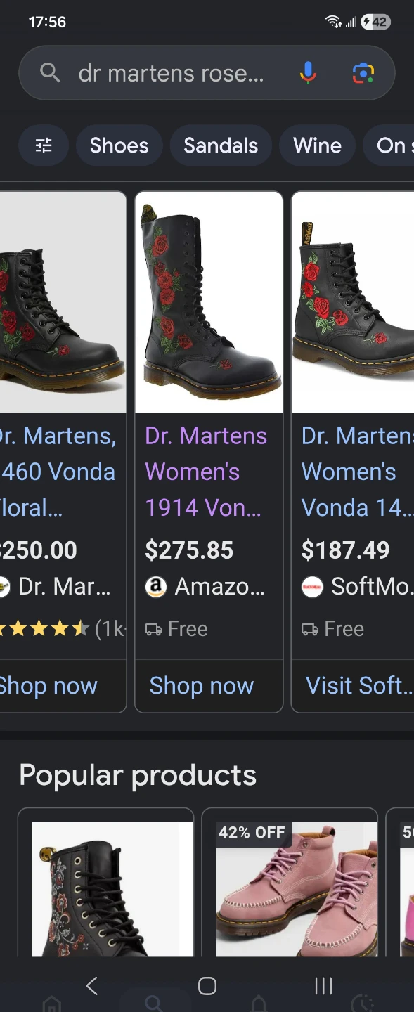 Dr. Martens 1914 Vonda Floral Boots - photo 2