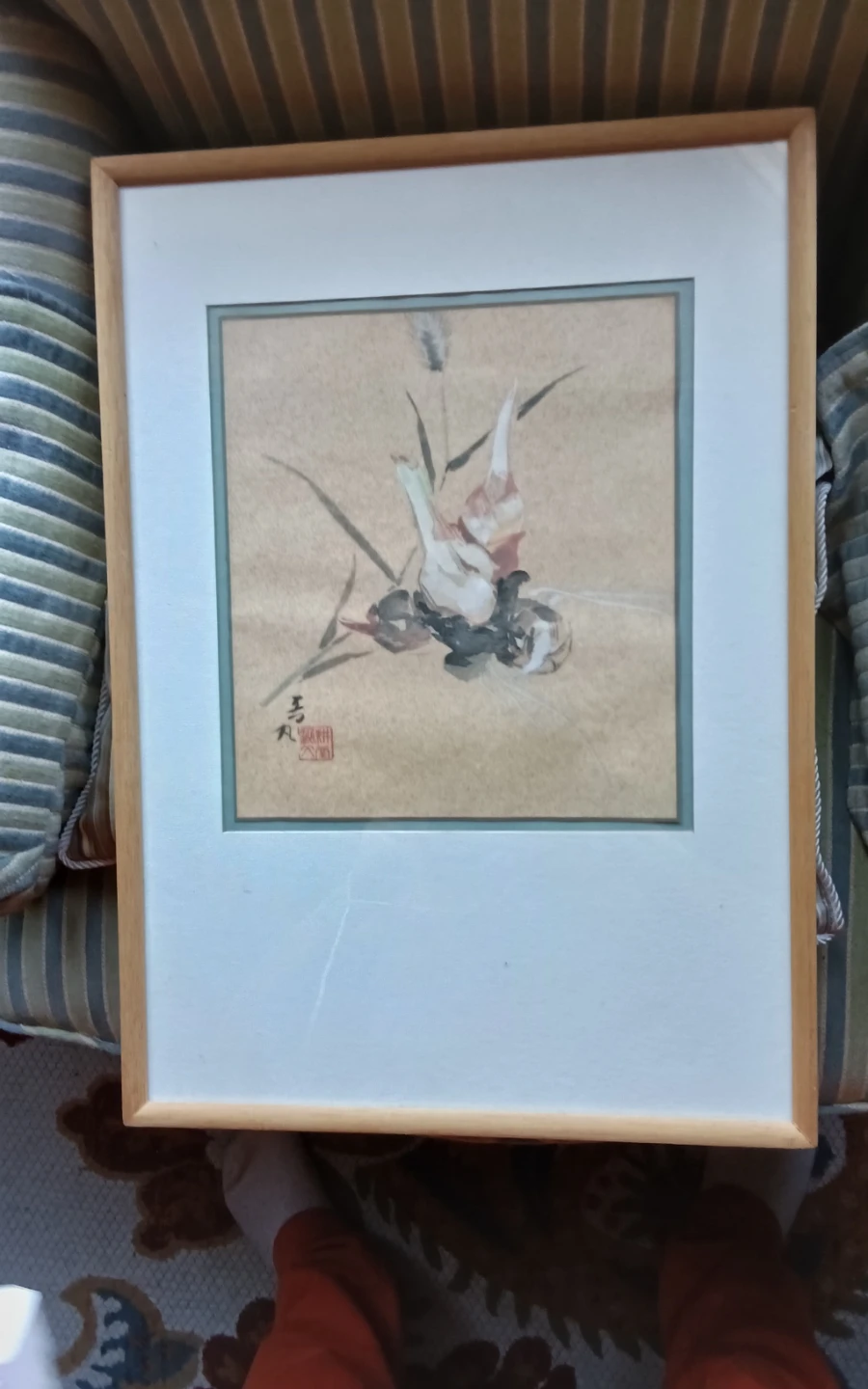 Painting by Living National Treasure Otomaru Kōdō