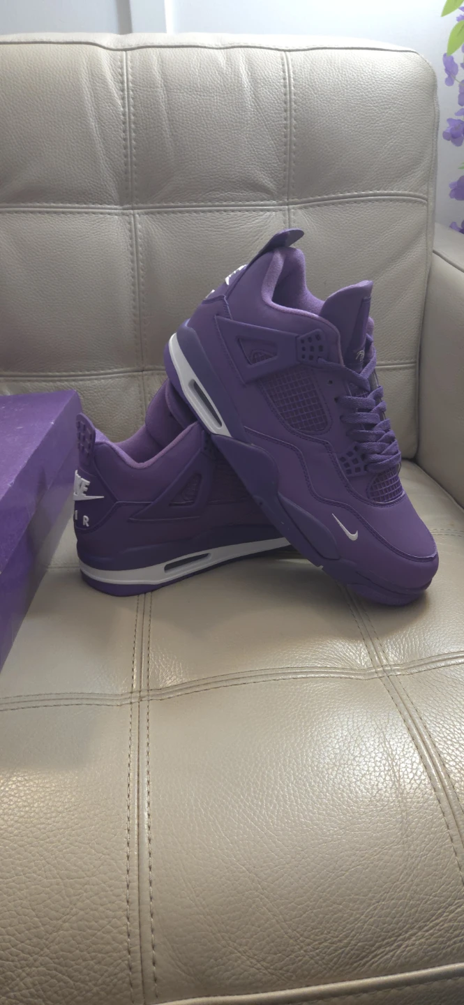 Jordan style Purple Nike Air Sneakers