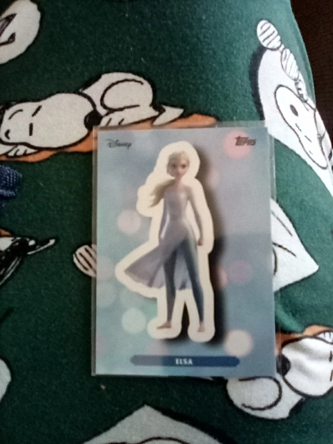 2025 Topps Disney Wonder Elsa Enchanted Sticker Card