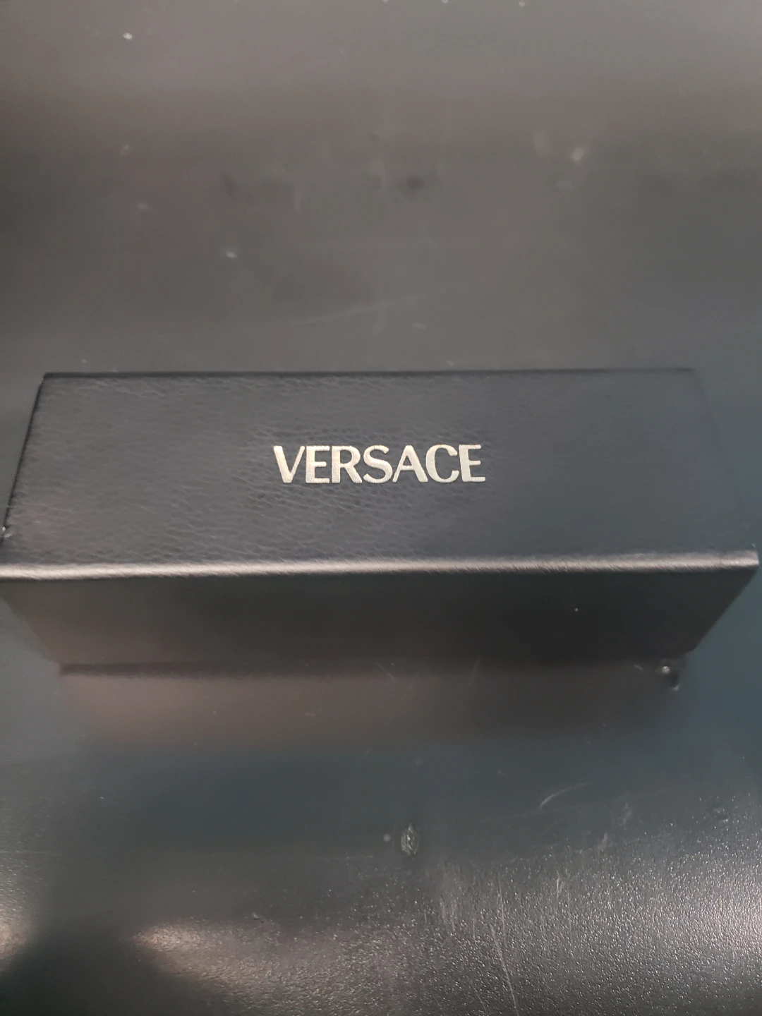Versace Sunglasses with Gold Greek Key Detail