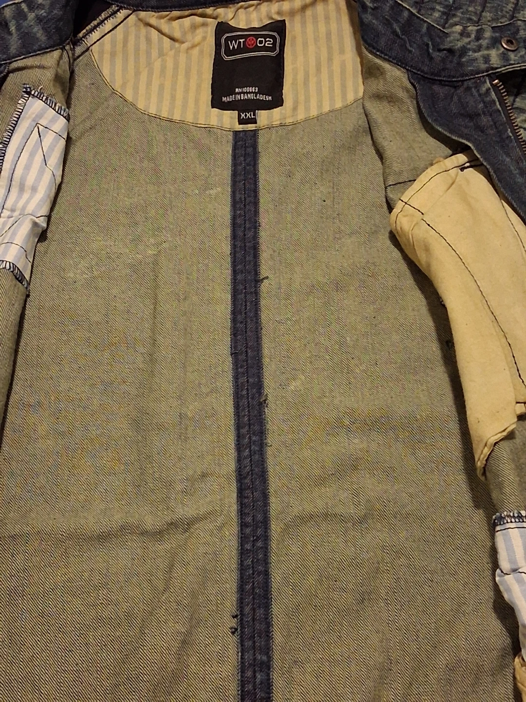 WT02 Distressed Denim Jacket - photo 2