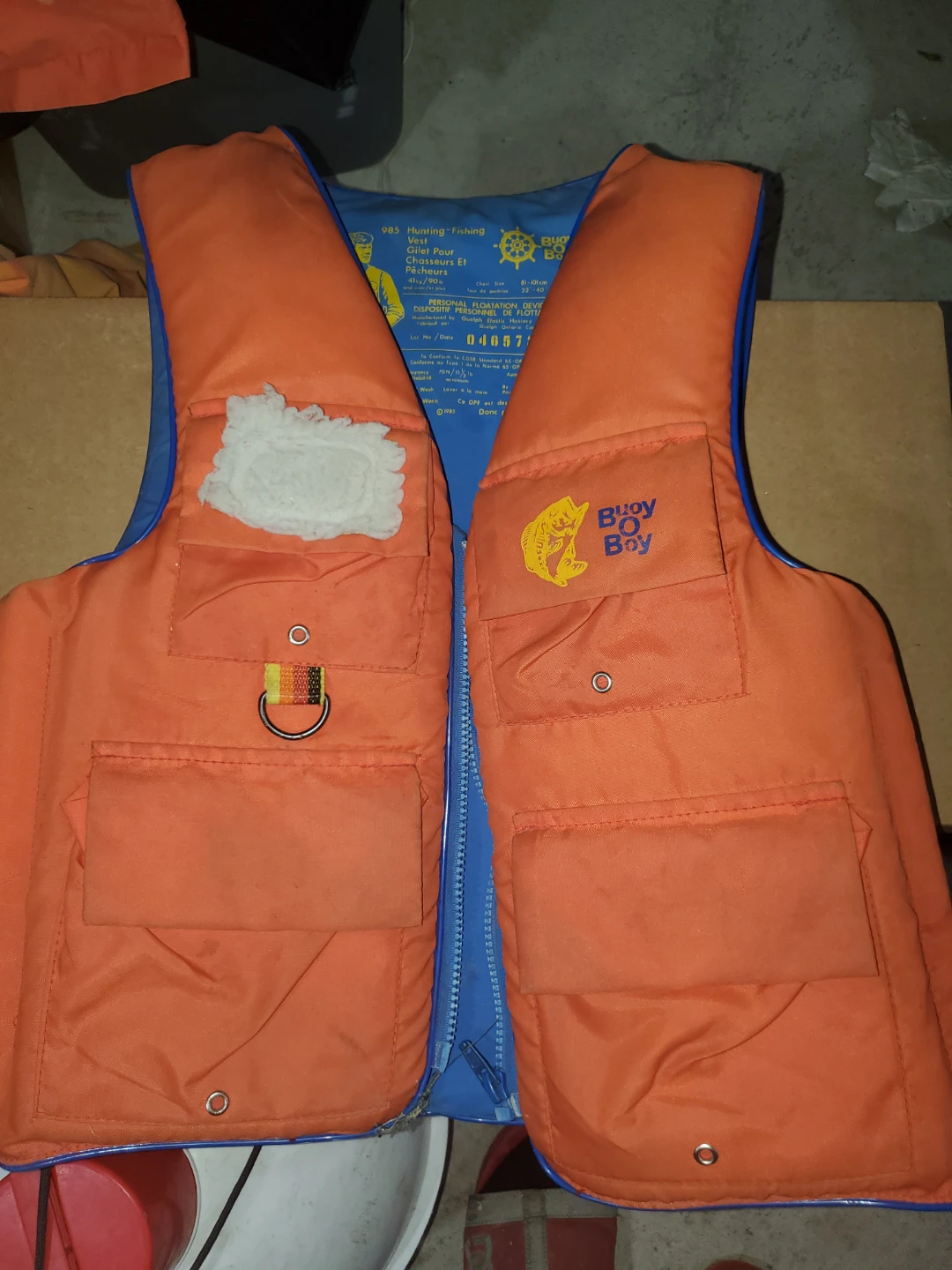 Buoy O Boy Hunting-Fishing Life Vest