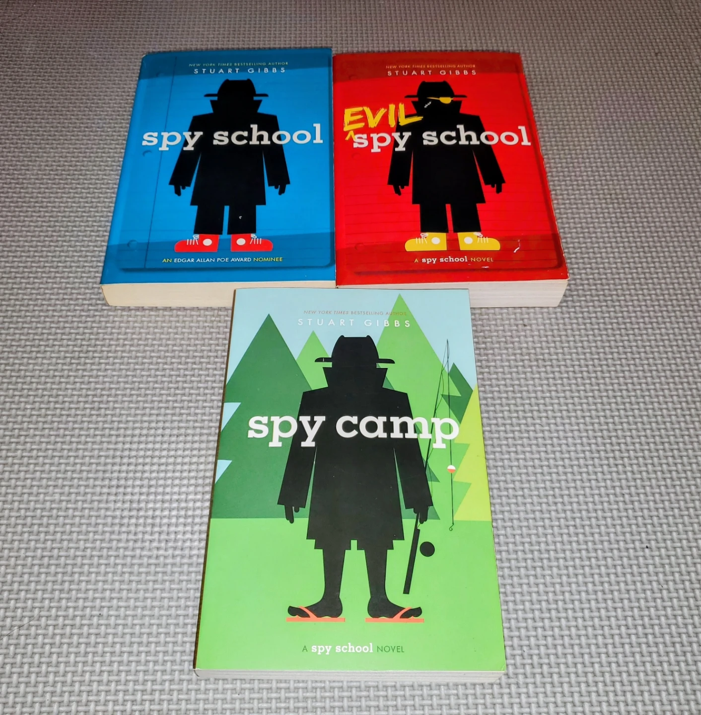 Set of 3 Spy School Books by Stuart Gibbs