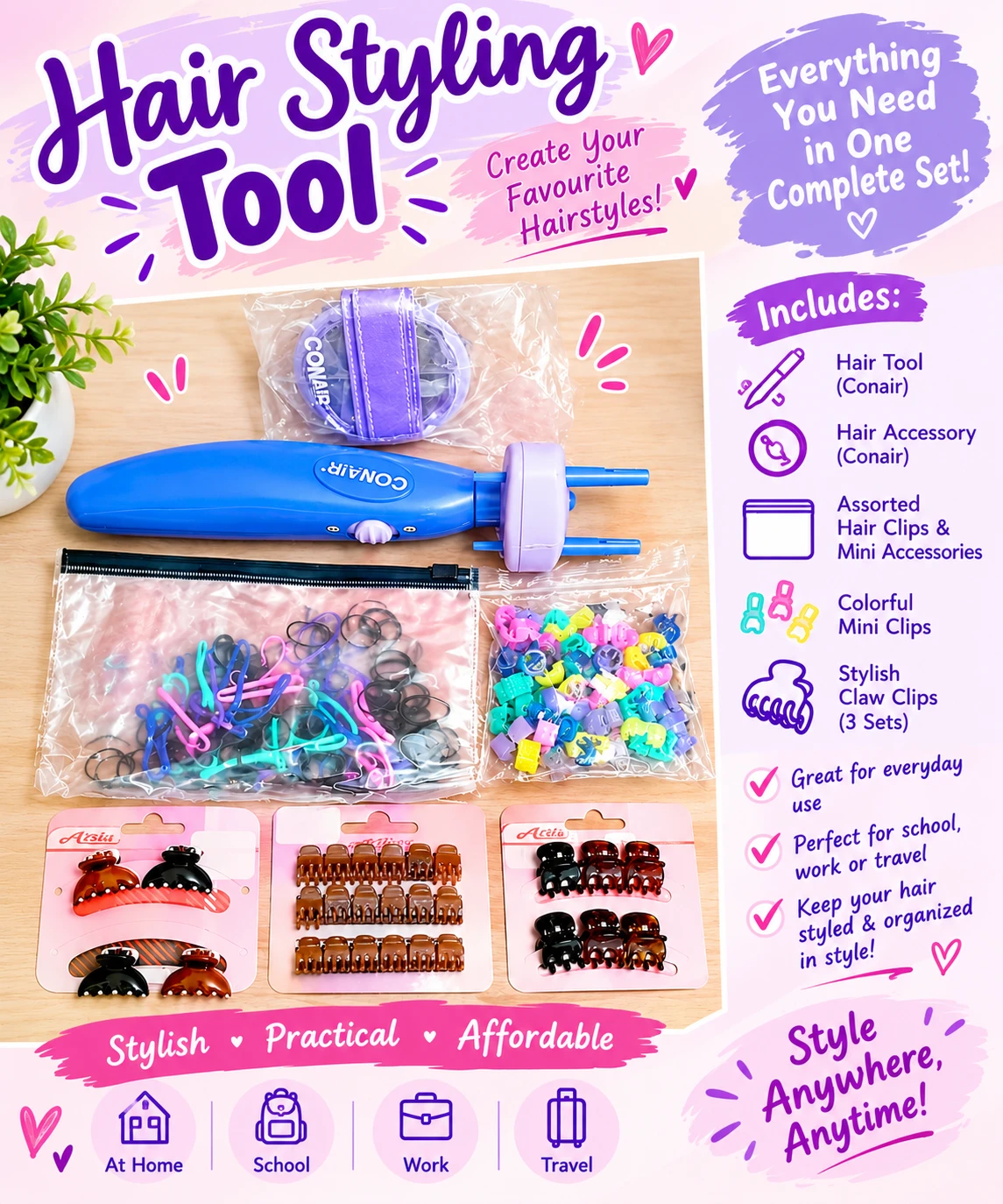 🪮Conair Hair Styling Tool🪮