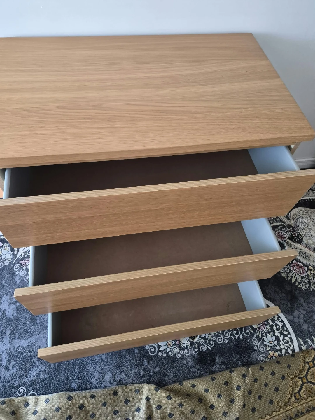 Three-Drawer Wood Dresser - photo 4