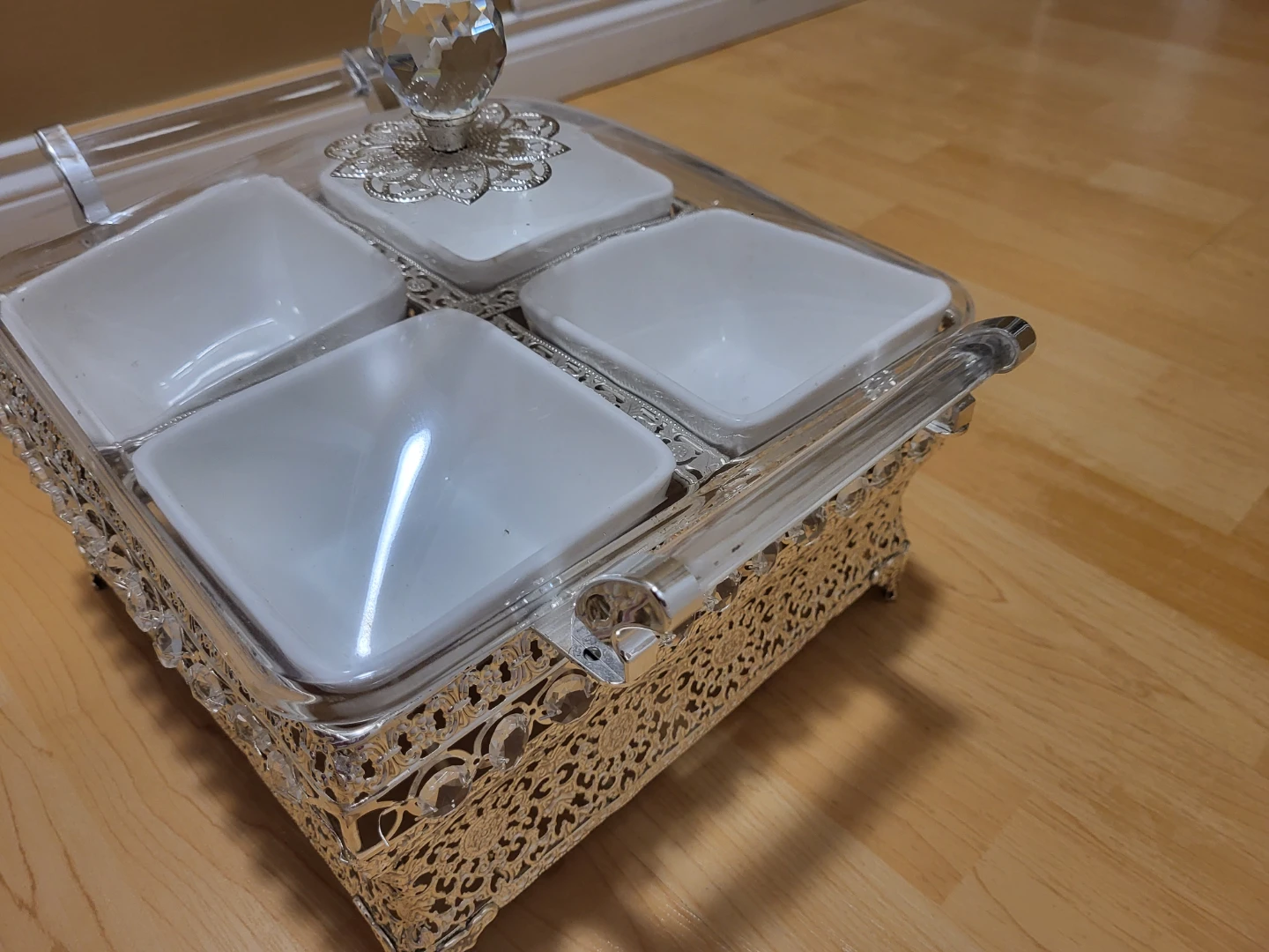 Decorative Four-Section Serving Tray - photo 3
