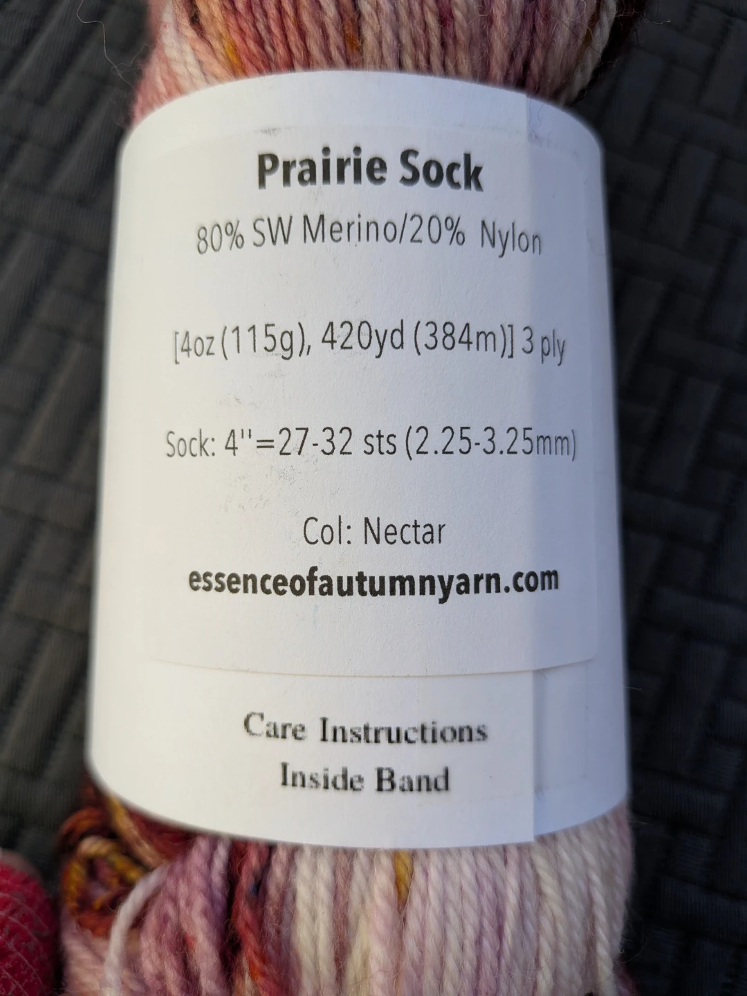 Essence of Autumn Prairie Sock Yarn - Nectar - photo 3