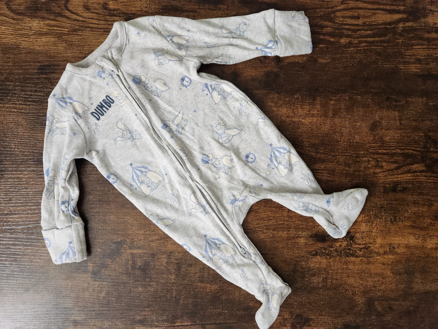 Set of 3 Baby Footed Sleepers NB size - photo 2