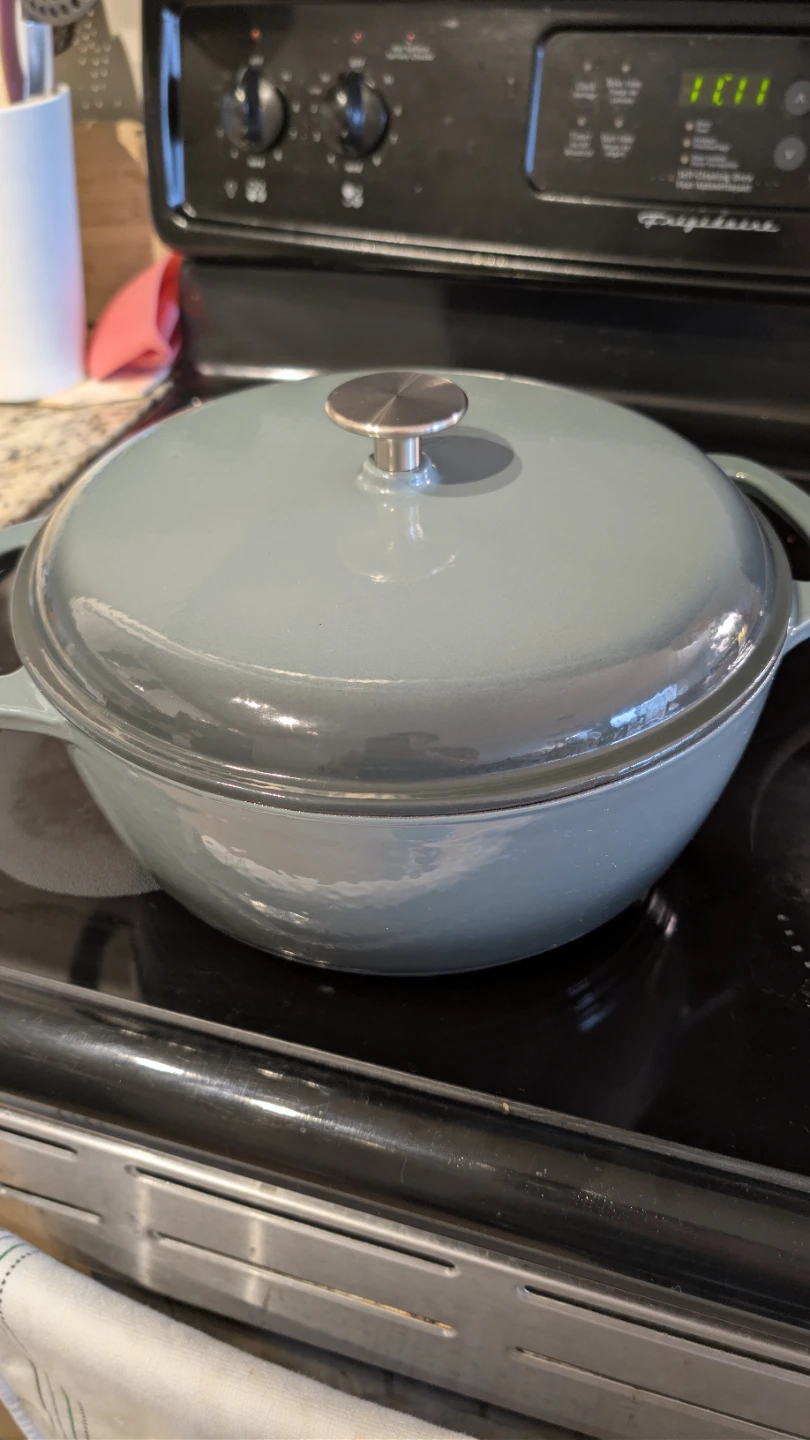 Enamelled Cast Iron Dutch Oven