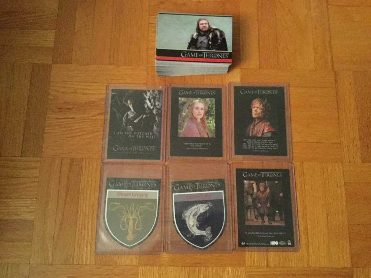 Game of Thrones Trading Card full setj Collection - photo 2