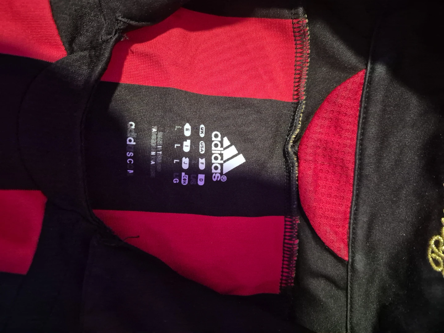 Authentic  adidas AC Milan Maldini Jersey - photo 5