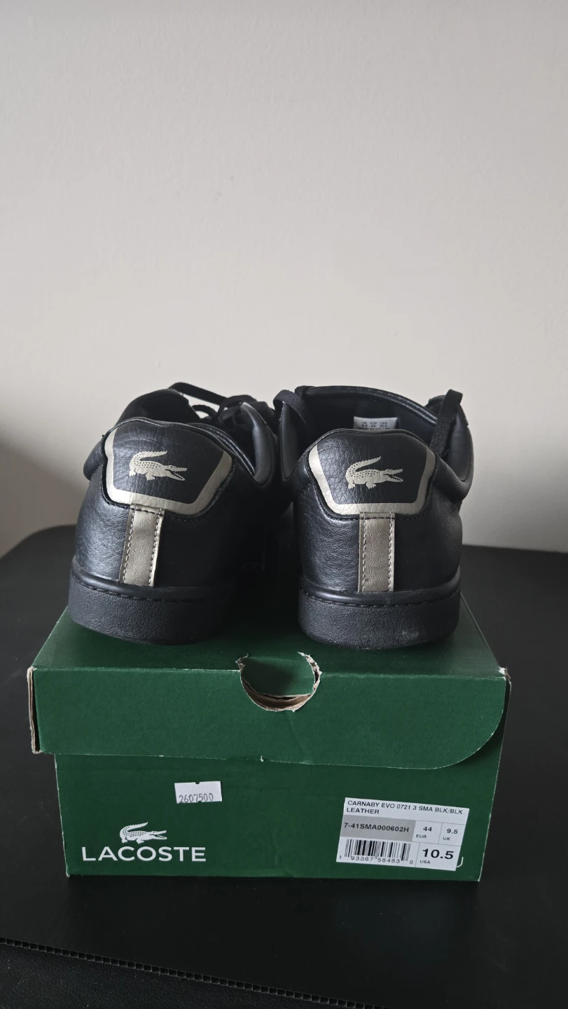 Lacoste Carnaby Evo 0721 3 SMA Black Sneakers - photo 3