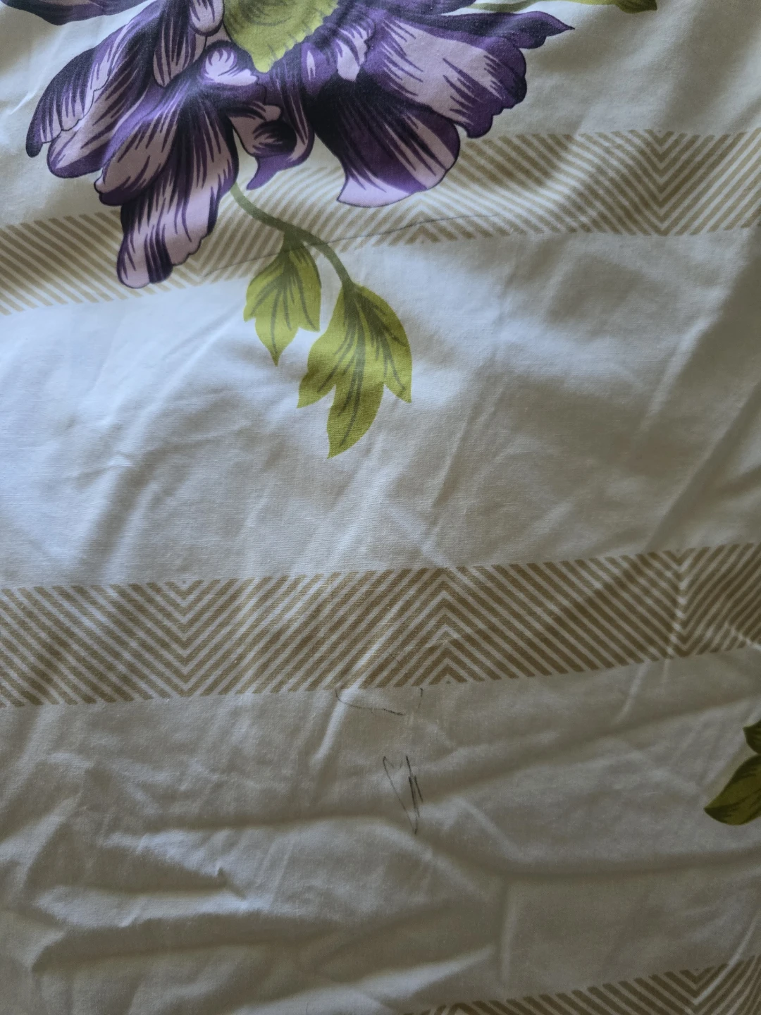 Floral Print king/queen duvet cover and Bed sheet. - photo 2