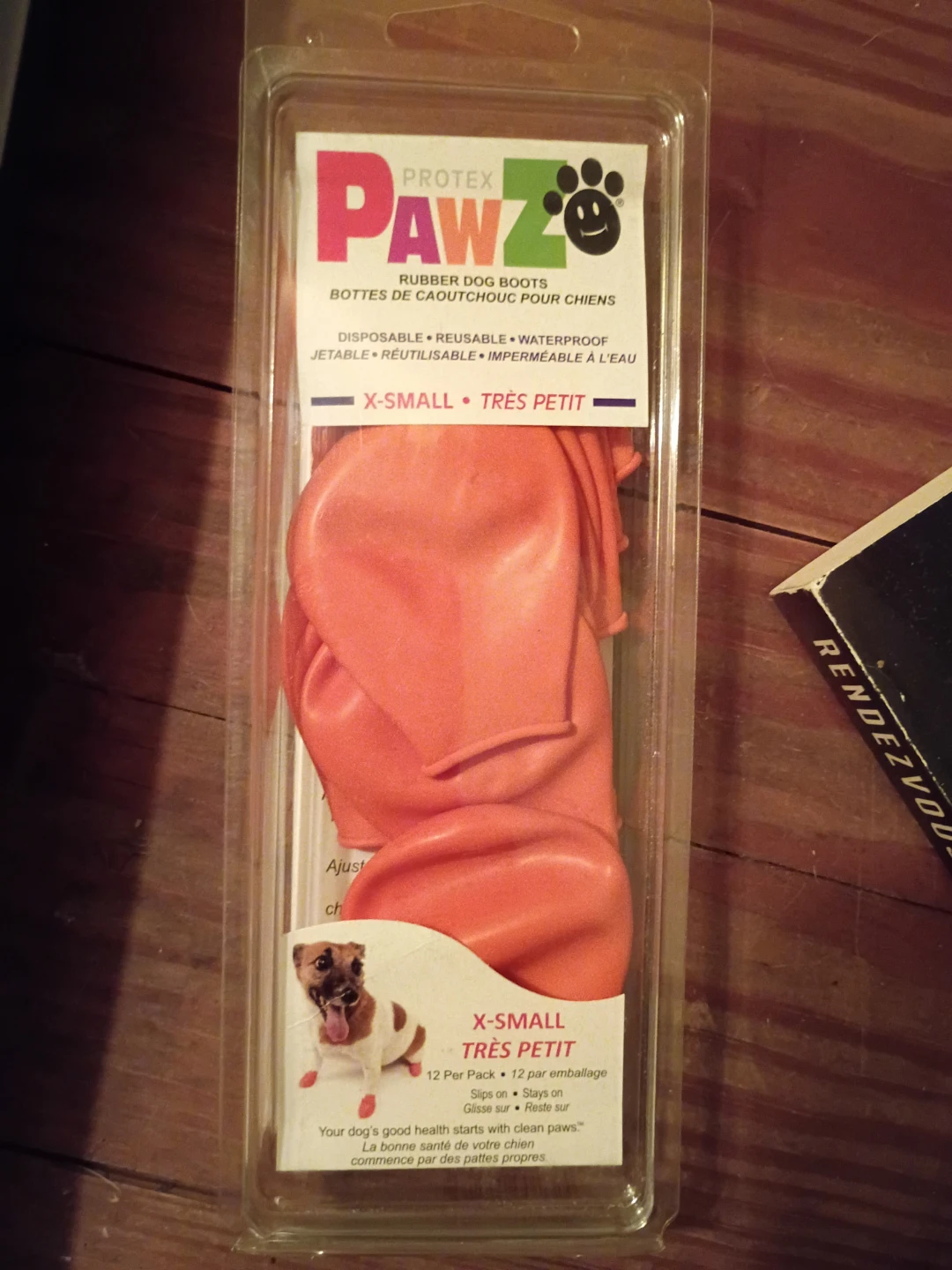X-small Rubber Dog Booties