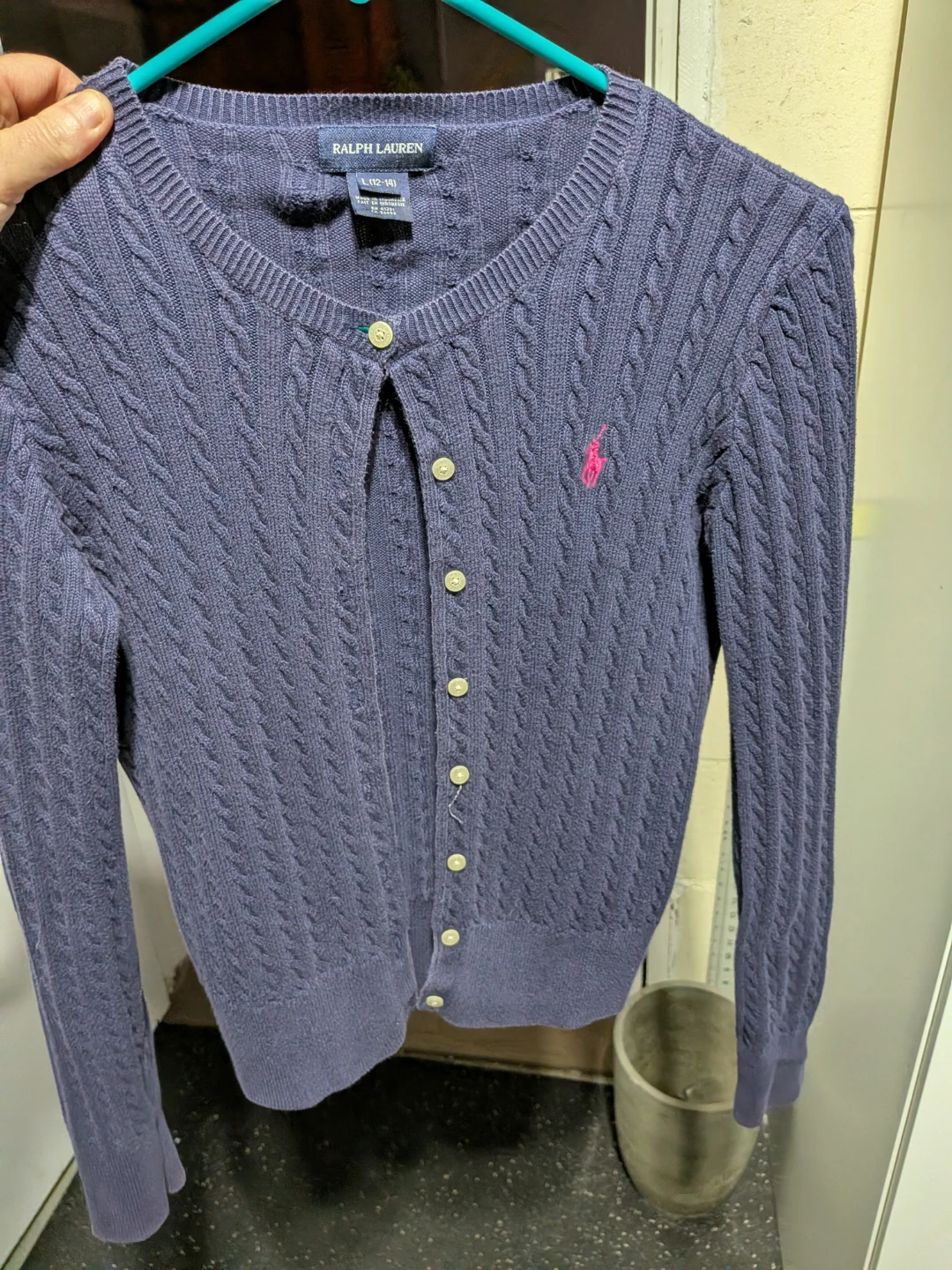 Ralph Lauren Cable-Knit Cardigan
