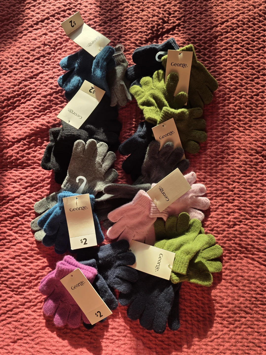 George Kids Knitted Gloves