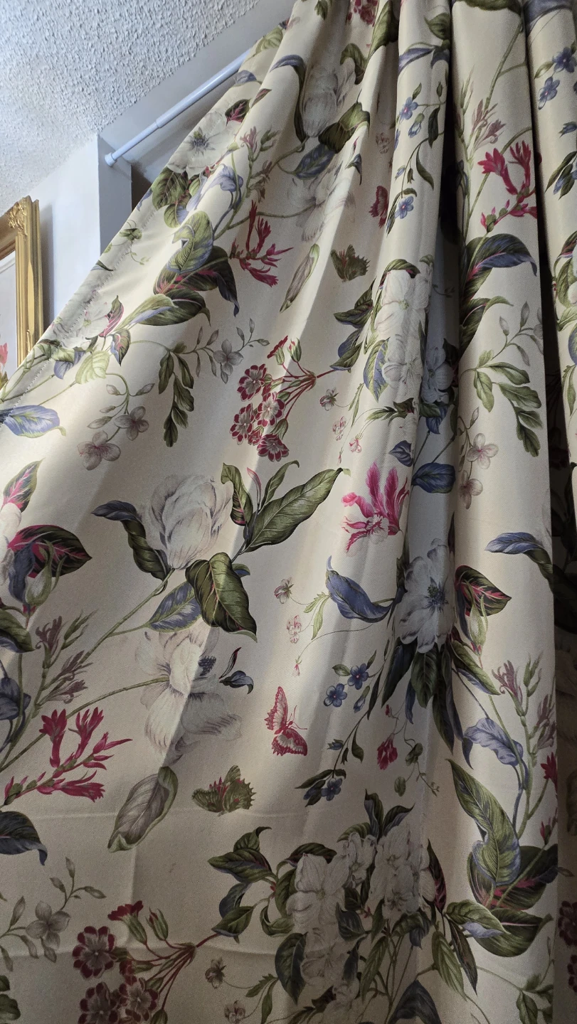 Floral Print Curtain - photo 4