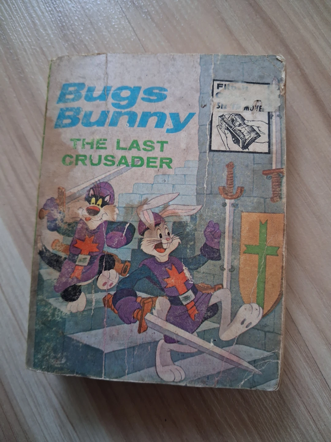 Vintage 1975 Bugs Bunny The Last Crusader Big Little Book