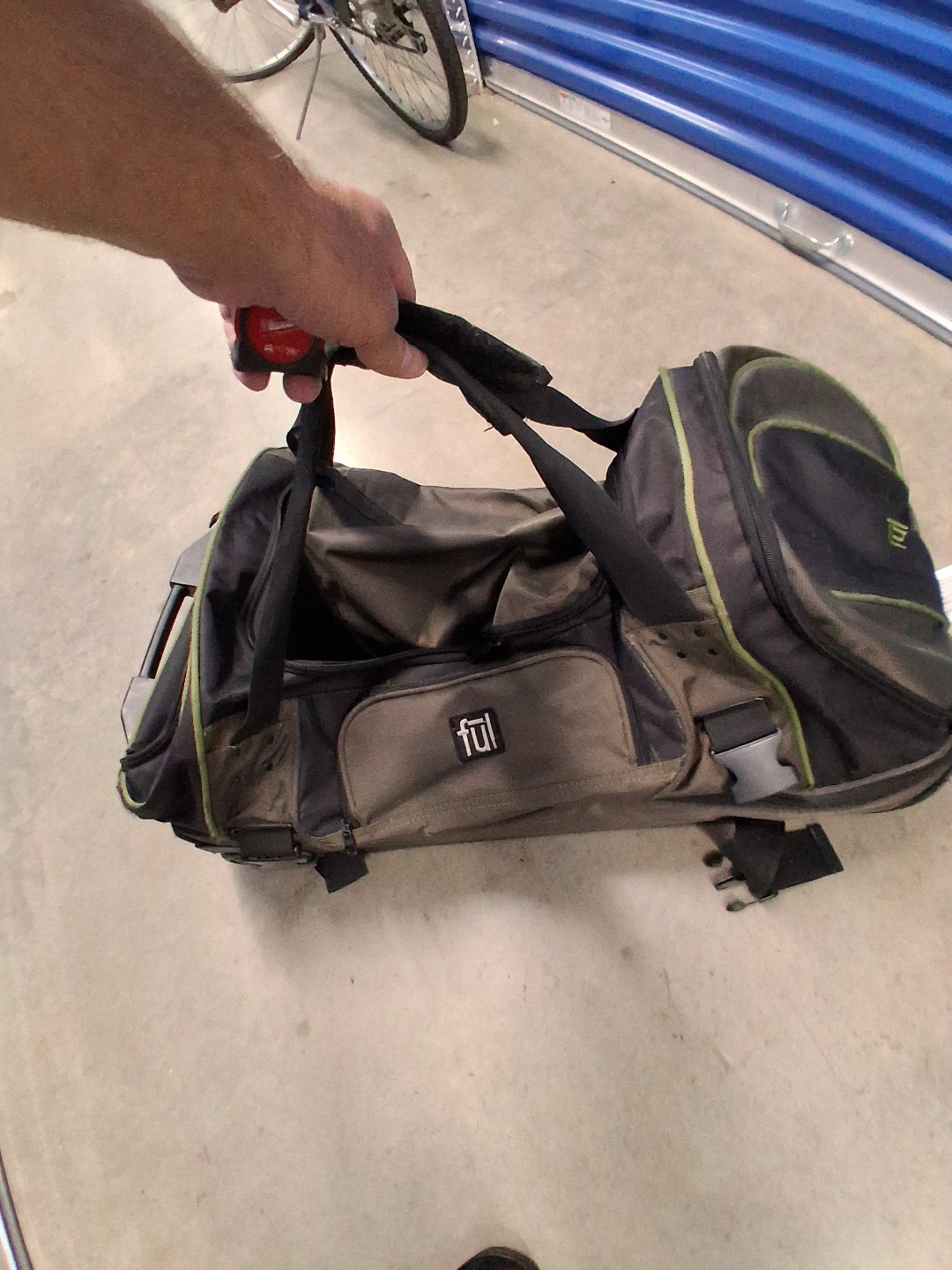 Rolling Duffel Bag shutcase luggage