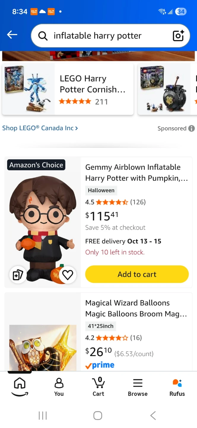 Harry Potter Halloween Inflatable - photo 2