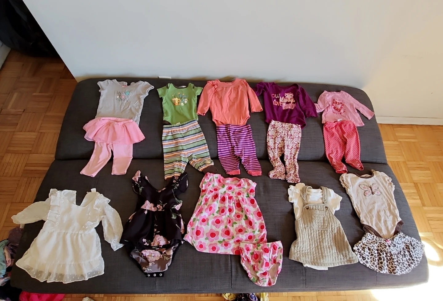 Large Bundle of Baby Girl Clothing - photo 2